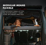 SPRINTER VAN PLATFORM 4-PANEL ALL ALUMINUM BED SYSTEM