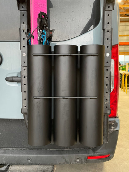 Tips Up Ski Racks