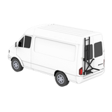 X Rack w/ Climber (DS) Mercedes-Benz Sprinter Spare Tire Mount and Ladder