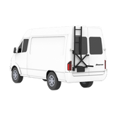 X Rack w/ Climber (DS) Mercedes-Benz Sprinter Spare Tire Mount and Ladder