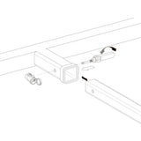 Locking SilentACT for 1.25in & 2in Metric Thread Racks